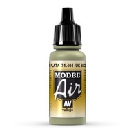 Vallejo Model Air UK BSC 28 Silver Grey 17ml Acrylic Paint   71401