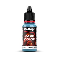 Vallejo Game Colour Electric Blue 18ml Acrylic Paint - New Formulation AV72023