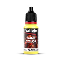 Vallejo Game Colour Toxic Yellow 18ml Acrylic Paint - New Formulation