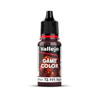 Vallejo Game Colour Nocturnal Red 18ml Acrylic Paint - New Formulation