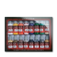 Vallejo Game Colour Introduction 16 Colour Set Acrylic Paint 72299