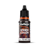 Vallejo Game Colour Xpress Color Copper Brown 18ml Acrylic Paint - New Formulation