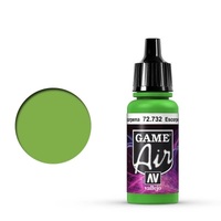 Vallejo Game Air Scorpy Green 17 ml Acrylic Airbrush Paint [72732]