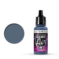 Vallejo Game Air Sombre Grey 17 ml Acrylic Airbrush Paint [72748]