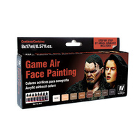 Vallejo Game Air Special Set Face Painting (by Angel Giraldez) 8 Colour Set [72865]