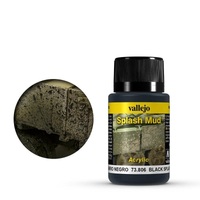 Vallejo Weathering Effects Black Splash Mud 40 ml [73806]