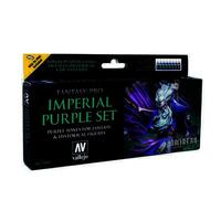 Vallejo Fantasy Pro Imperial Purple (8) Acrylic Paint Set [74104]