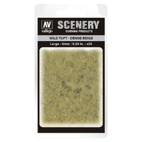 Vallejo 6mm Wild Tuft - Dense Beige Diorama Accessory [SC412]