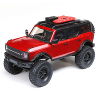 Axial SCX24 2021 Ford Bronco 1/24 Crawler RTR, Red, AXI00006T1