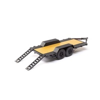 Axial SCX24 Flat Bed Vehicle Trailer with LED Tail Lights AXI00009
