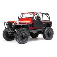 Axial SCX10 III Jeep CJ-7 Rock Crawler Version 2 RTR, Red AXI03008V2T1