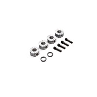 Axial 17mm Hex Set with Pins, 4pcs, SCX6 AXI252011