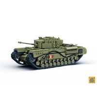 Build Army Churchill Mk.III WWII British Heavy Tank Model Brick Kit BA2001