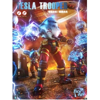 BORDER MODEL 1/12 TESLA TROOPER PLASTIC MODEL KIT BDM-BA001