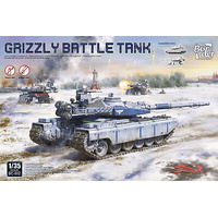 BORDER MODEL 1/35 GRIZZLY BATTLE TANK PLASTIC MODEL KIT BDM-BC002