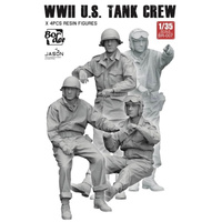 BORDER MODEL 1/35 WW II U.S. TANK CREW PLASTIC MODEL KIT BDM-BR007