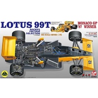 BEEMAX 1/12 LOTUS 99T '87 MONACO WINNER PLASTIC MODEL KIT BEE-12001