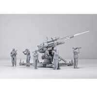 BORDER MODEL 1/35 88MM GUN FLAK36 ANTI-AIRCRAFT ARTILLERY PLASTIC MODEL KIT [BT013]