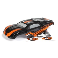 Blackzon Slyder ST Turbo Body (BLACK/ORANGE )  BZ540193