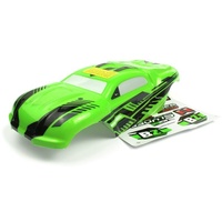 Blackzon Slyder ST Turbo Body (Green/Black)  BZ540206