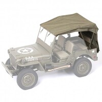   1:12 1941 WILLYS MB CANVAS TOP C1167