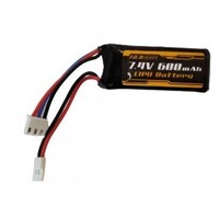 7.4V 600mAh Lipo Battery C2024