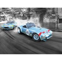 SCALEXTRIC SHELBY COBRA 289-1964 TARGA FLORIO TWIN PACK C4305A