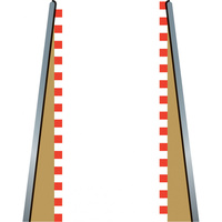 Scalextric BORDERS & BARRIERS LEAD