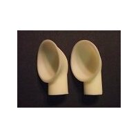 Cowl Ventilators (Resin) Ø37, H45mm, wit