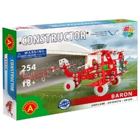 CONSTRUCTOR RED BARON AEROPLANE 254 PC CON016550