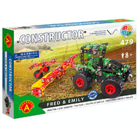 FRED & EMILY TRACTOR SET 479 PCS CON021660