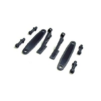 Carisma Battery Hold DOWN Parts / Rear Wing Mount set 14730