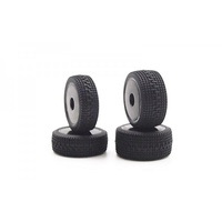 Carisma GT24 Meeni Pins Rally Tyres Set, Mounted