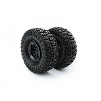 Carisma SCA-1 Wheel and Tire Set, 2pcs