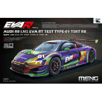 MENG 1/24 AUDI R8 LMS EVA RT TEST TYPE-01 TSRT R8 PLASTIC MODEL KIT