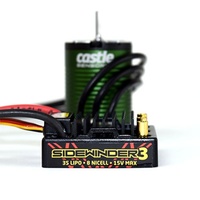 Castle Creations SV3 Brushless ESC, 1406-4600kv Sensored Motor Combo