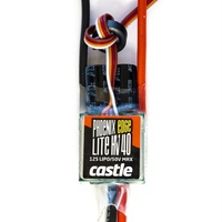 Castle Creations Phoenix Edge Lite 40A HV Brushless ESC, No BEC, CC-PHX-EL40HV