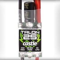 Castle Creations Talon 25A Brushless ESC, 25v w/8A BEC