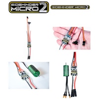 Castle Creations Sidewinder Micro Brushless ESC, 12.6V 2A Peak BEC, 1/18