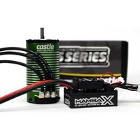 Castle Creations Mamba X Brushless ESC w/ 2200kv 1515 Sensored Motor, WP 1/8 Combo