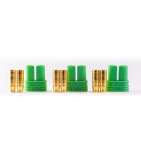 Castle Creations Polarized Bullet Connectors, Female, 4mm