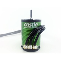 Castle Creations Brushless Motor, Sensored, 4-Pole, 1410-3800Kv