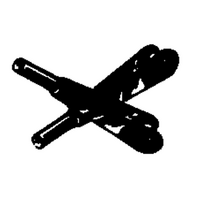 DUBRO 109 2-56 STEEL KWIK-LINK CLEVIS (2 PCS PER PACK) DBR109