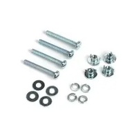DUBRO 125 MOUNTNG BOLTS & NUTS 2-56 X 1/2 (4 PCS PER PACK) DBR125