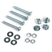 DUBRO 127 MOUNTNG BOLTS & NUTS 4-40 X 1.25(4 PCS PER PACK) DBR127