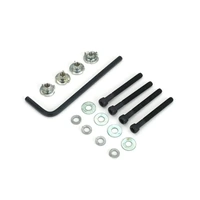 DUBRO 129 SOCKET BOLT & NUT SET 4-40 X 1in (4 PCS PER PACK) DBR129
