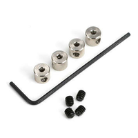 DUBRO 138 DURA-COLLARS 3/32in (4 PCS PER PACK) DBR138
