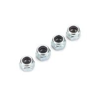 DUBRO 2102 4MM NYLON INSERT LOCK NUTS (4 PCS PER PACK)