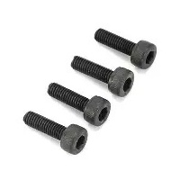 DUBRO 2123 3MM X 10 SOCKET HEAD CAP SCREWS (4 PCS PER PACK)