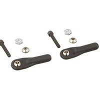DUBRO 2135 2-56 SWIVEL BALL LINK W/HARDWARE (2 PCS PER PACK) (BLACK) DBR2135